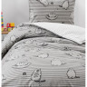 Постільна білизна "Kitty", сіра
