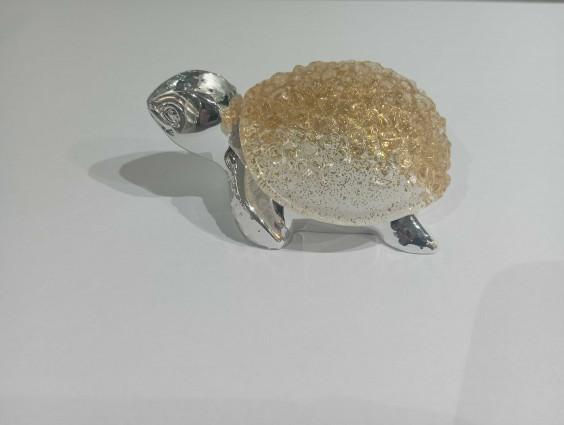 Декор черепаха "Graniglia" 9*5, золото