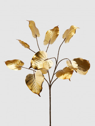 Гілка "Фикус" h-60 (золота)