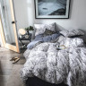 Постільна білизна Charming,сіро/біла