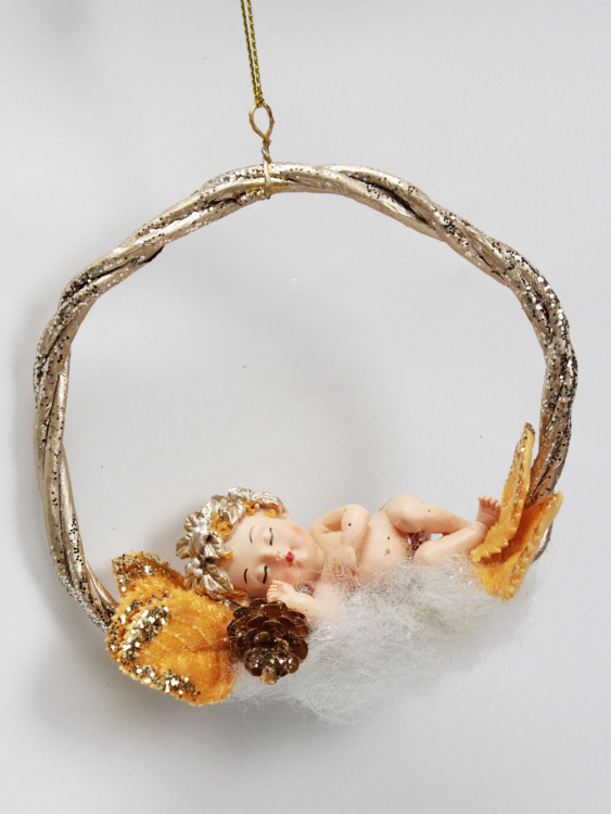 Подвеска Спящий ангел, h-11см