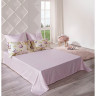 Постільна білизна "Lili Marlen", біла/лавандова