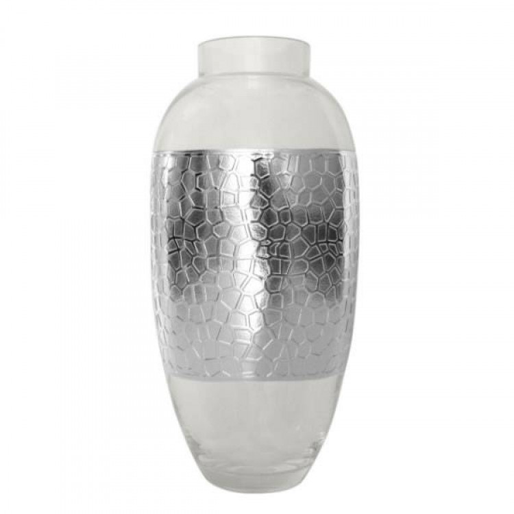 Ваза "Milano",h-37см, колір білий перли