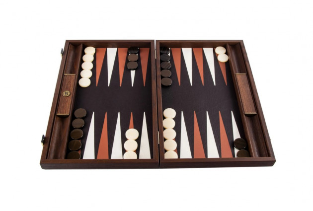 Нарди, Crocodile Brown екошкіра 48х30