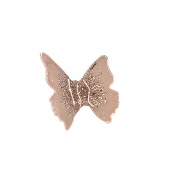 Декор метелик "Chiara" 13*13, беж