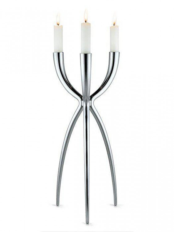 Подсвечник "Copik", на 3 свечи, h-40