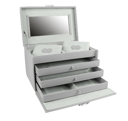 Кейс для украшений "Jolie" серый