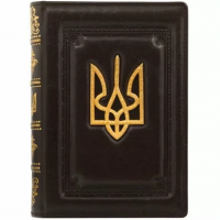 Щоденник з Тризубом України, коричневий