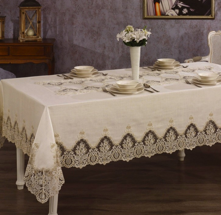 Скатертина "Lisa", крем