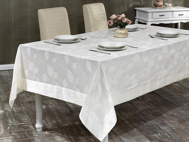 Скатертина  "Neo Coton" 160*300 см біла